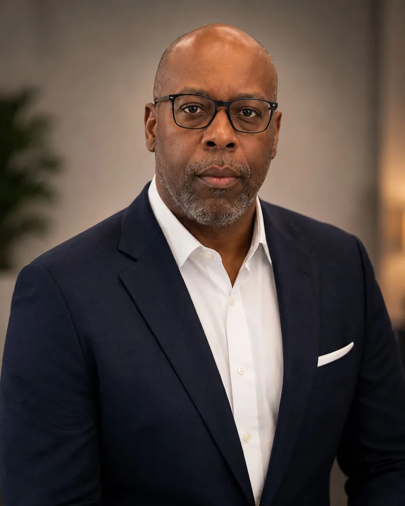 Portrait of author and speaker Tariano Northcutt.